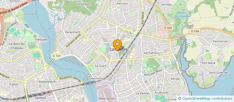 localisation de l'entreprise HORIZON TOPO  LANESTER