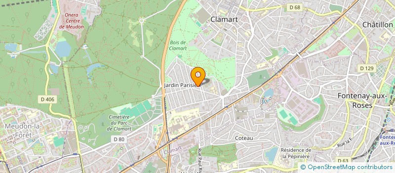 localisation de l'entreprise HORIZON UNIVERS à CLAMART