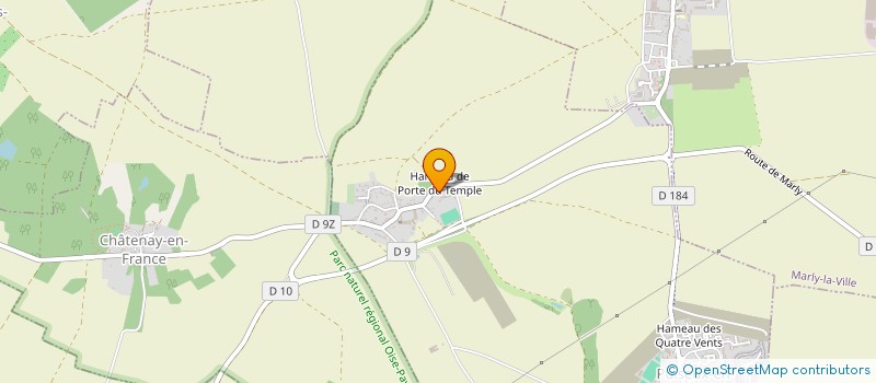 localisation de l'entreprise HORIZON VEGETAL  PUISEUX-EN-FRANCE