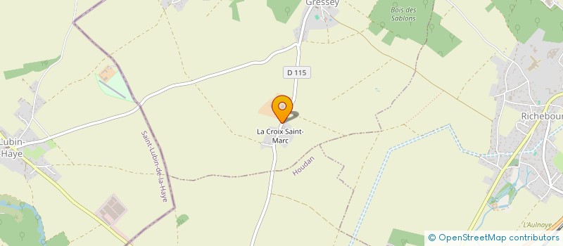 localisation de l'entreprise HORIZON VERT OUEST  GRESSEY