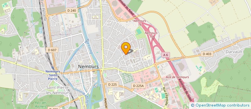 localisation de l'entreprise HORIZON VTC  NEMOURS