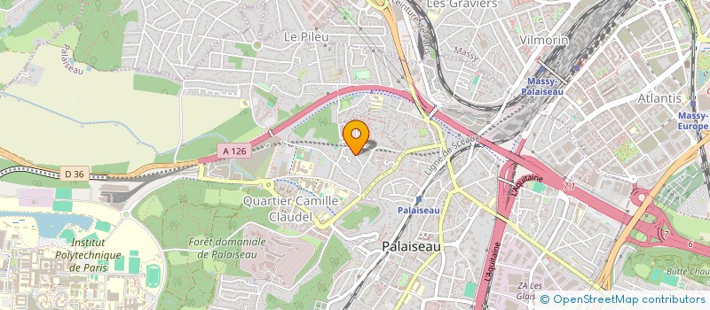 localisation de l'entreprise HORIZON WRAP à PALAISEAU