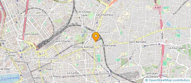 localisation de l'entreprise HORIZON YACHTS à MARSEILLE