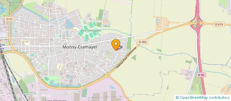 localisation de l'entreprise HORIZON3D  MOISSY-CRAMAYEL