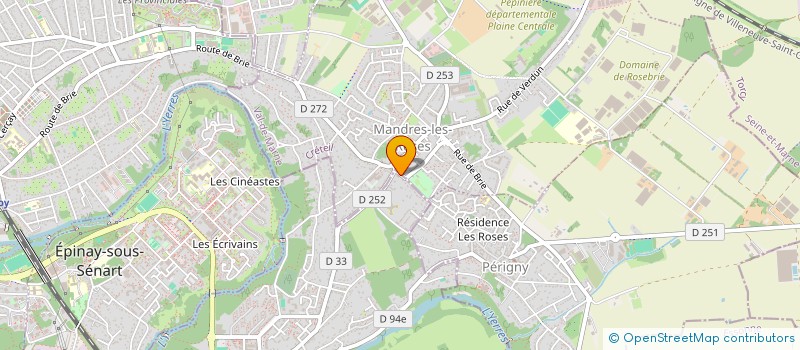 localisation de l'entreprise HORIZONDRIVE  BOUSSY-SAINT-ANTOINE