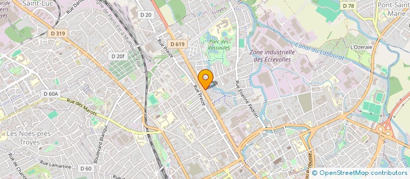 localisation de l'entreprise HORIZONIS  TROYES