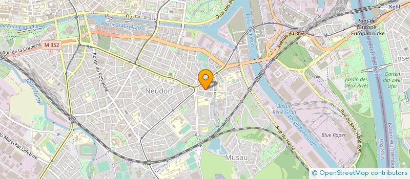 localisation de l'entreprise HORIZONPARQUETS à STRASBOURG