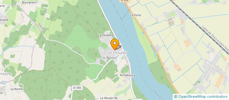 localisation de l'entreprise HORIZONS  GENNES-VAL-DE-LOIRE