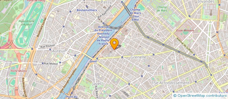 localisation de l'entreprise HORIZONS à PARIS