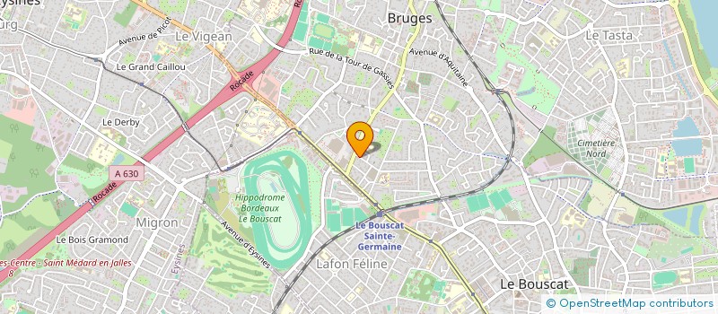 localisation de l'entreprise HORIZONS à BRUGES