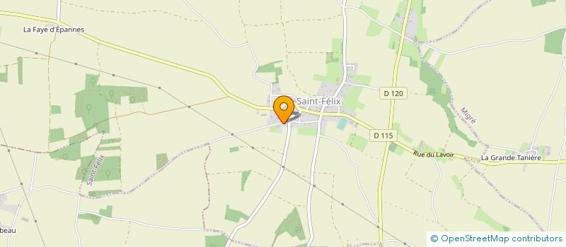 localisation de l'entreprise HORIZONS  BERNAY-SAINT-MARTIN