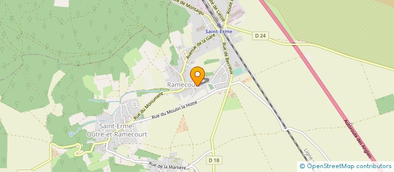 localisation de l'entreprise HORIZONS  SAINT-ERME-OUTRE-ET-RAMECOURT