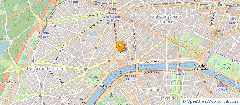 localisation de l'entreprise HORIZONS à PARIS