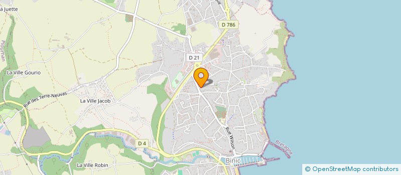 localisation de l'entreprise HORIZONS à RENNES