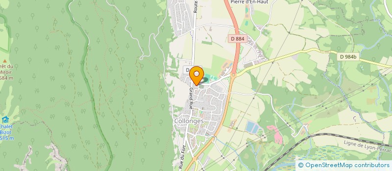 localisation de l'entreprise HORIZONS  COLLONGES