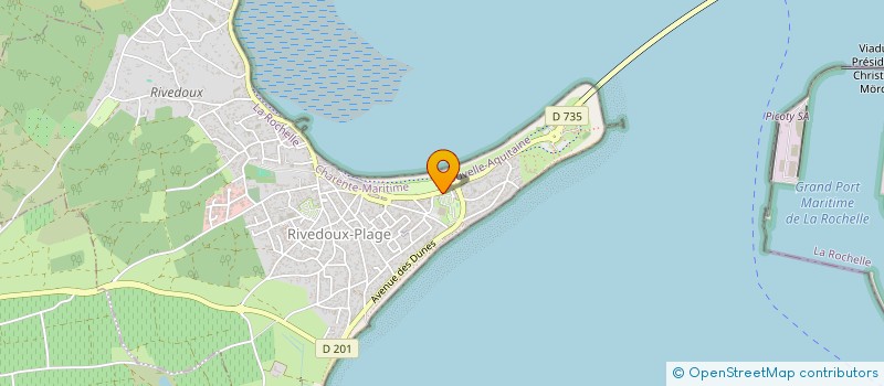 localisation de l'entreprise HORIZONS ARTISTIQUES DE RIVEDOUX-PLAGE  RIVEDOUX-PLAGE