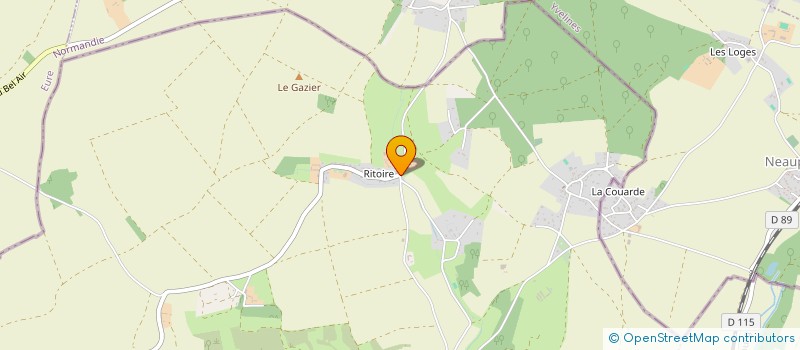 localisation de l'entreprise HORIZONS CONSEIL à GUAINVILLE