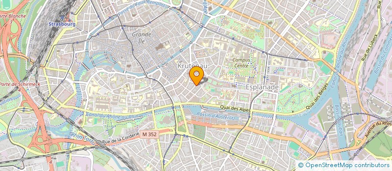 localisation de l'entreprise HORIZONS CONSULTANCE  STRASBOURG