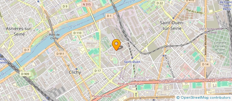 localisation de l'entreprise HORIZONS DIRECT à CLICHY