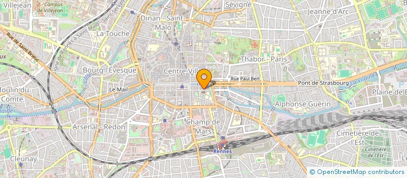 localisation de l'entreprise HORIZONS ET SEVES à RENNES