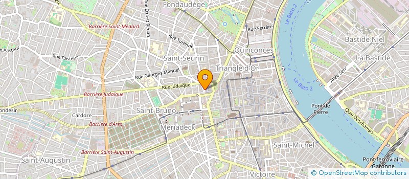 localisation de l'entreprise HORIZONS IMMO  BORDEAUX