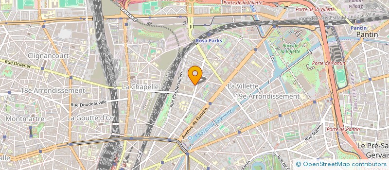 localisation de l'entreprise HORIZONS JEUNES à PARIS