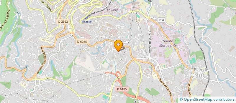 localisation de l'entreprise HORIZONS JEUNES à GRASSE