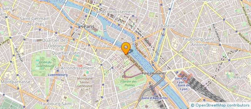 localisation de l'entreprise HORIZONS MARINE à PARIS