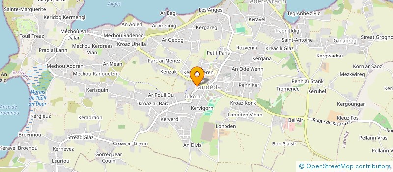 localisation de l'entreprise HORIZONS PRODUCTIONS  LANDEDA