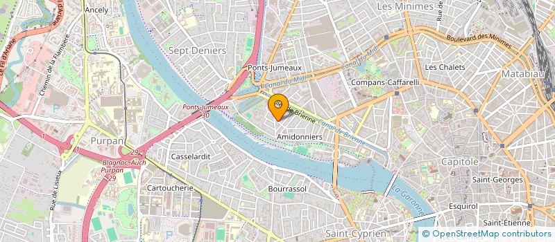 localisation de l'entreprise HORIZONS-PSY à TOULOUSE