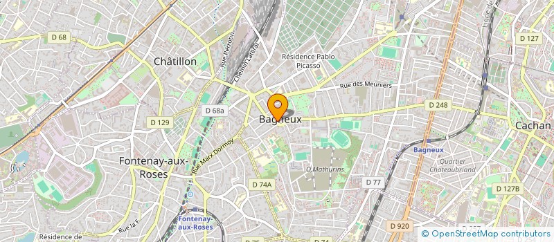 localisation de l'entreprise HORIZONS SERVICES à BAGNEUX
