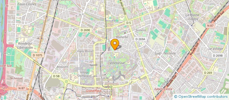 localisation de l'entreprise HORIZONS-VAGABONDS  SAINT-EGREVE