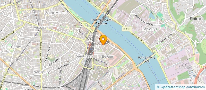 localisation de l'entreprise HORIZONS VITICOLES à BORDEAUX
