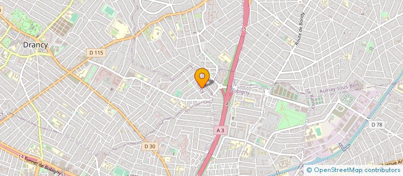 localisation de l'entreprise HORIZONTAL à DRANCY