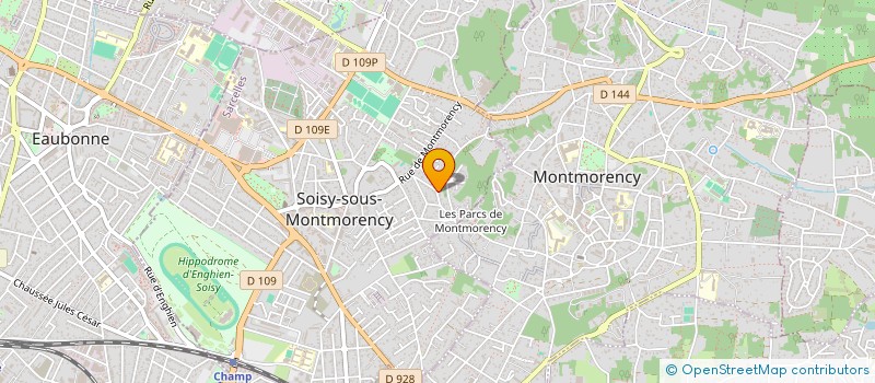 localisation de l'entreprise HORIZONTALE à SOISY-SOUS-MONTMORENCY
