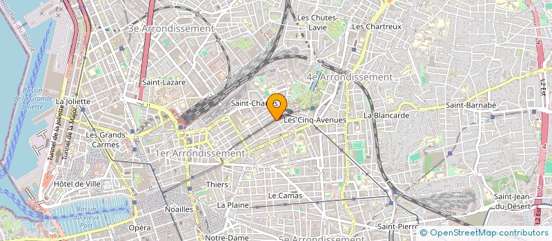 localisation de l'entreprise HORIZONTES DEL SUR à MARSEILLE