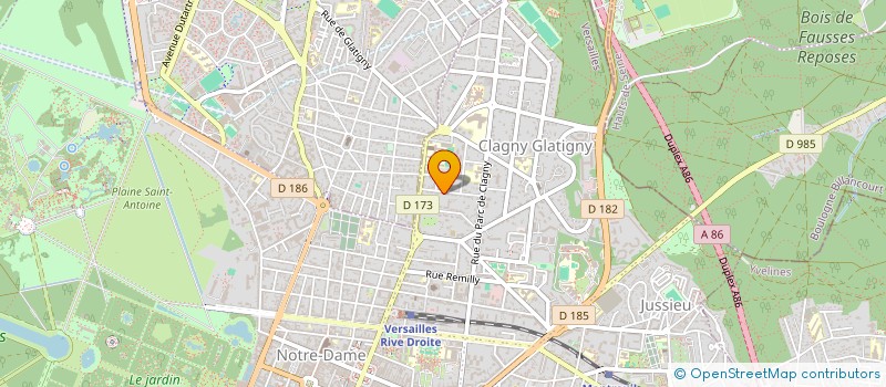 localisation de l'entreprise HORIZZON CONSULTING  VERSAILLES
