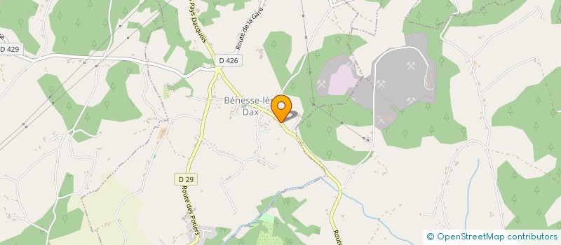 localisation de l'entreprise HORKOS  BENESSE-LES-DAX