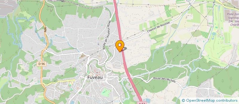 localisation de l'entreprise HORLIAC IMMO  FUVEAU