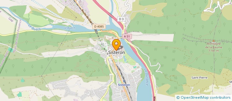 localisation de l'entreprise HORLOGE KA'FE à SISTERON