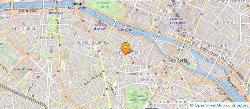 localisation de l'entreprise HORLOGE SAINT BENOIT  PARIS