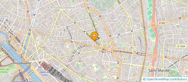 localisation de l'entreprise HORLOGERIE ET BIJOUTERIE JAMCLAY à PARIS