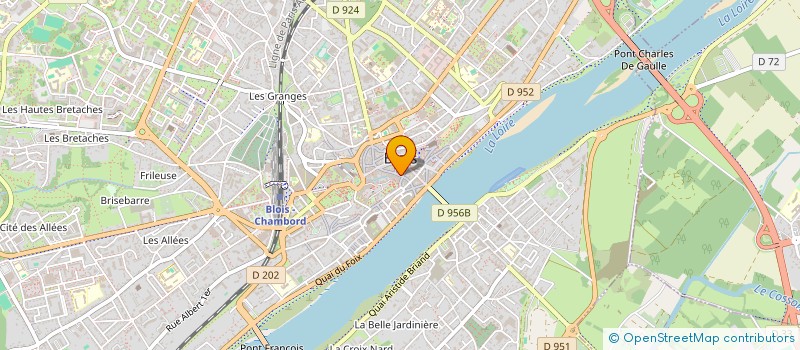 localisation de l'entreprise HORLOGERIE LABRUNE  BLOIS