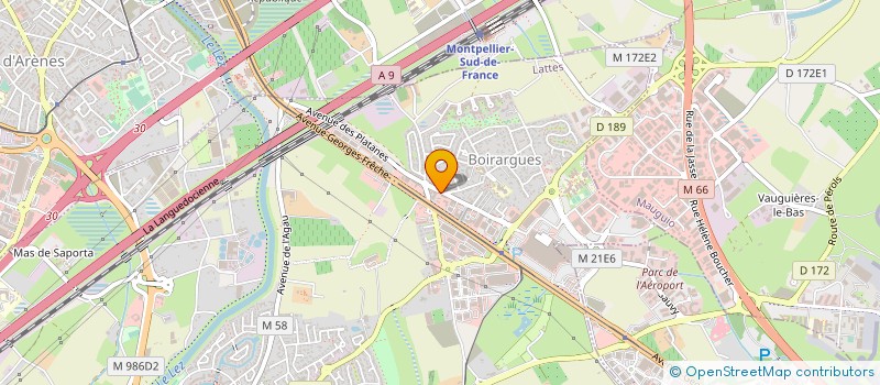 localisation de l'entreprise HORLOGERIE RIOLFE ET FILS à LATTES