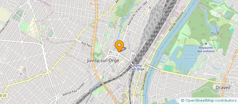 localisation de l'entreprise HORLOGERIE VERHAEGHE à JUVISY-SUR-ORGE