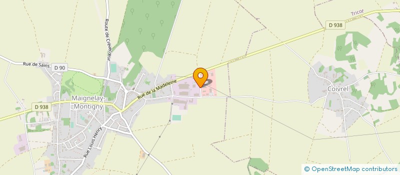 localisation de l'entreprise HORLOGES HUCHEZ à FERRIERES