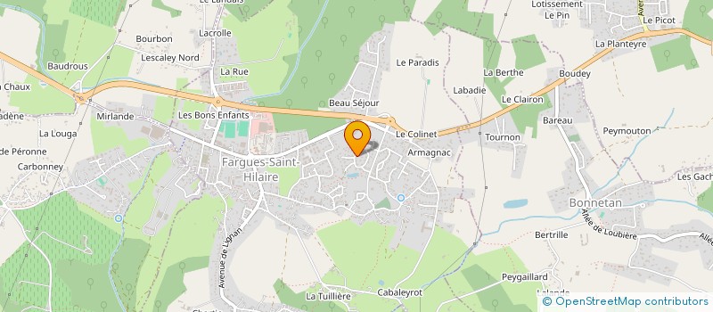 localisation de l'entreprise HORMA à ARTIGUES-PRES-BORDEAUX