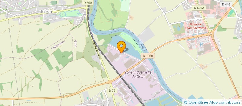 localisation de l'entreprise HORMANN FRANCE SA à GRON