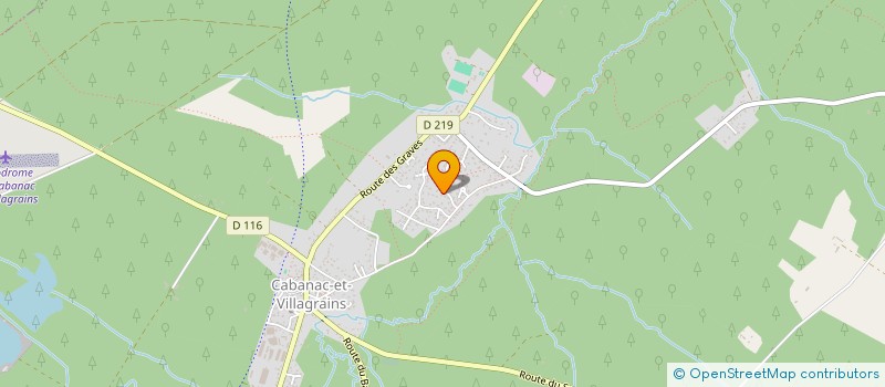 localisation de l'entreprise HORME MOBILITE  CABANAC-ET-VILLAGRAINS