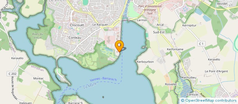 localisation de l'entreprise HORN à VANNES
